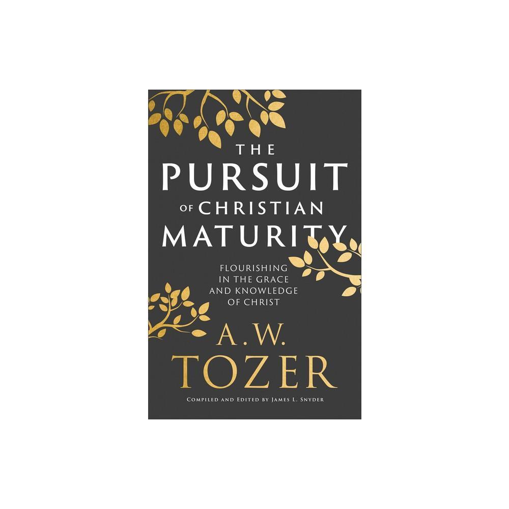 The Pursuit of Christian Maturity is a compelling book authored by A W Tozer and James L Snyder, available in a convenient paperback format. This book delves into the journey of spiritual growth and maturity, offering valuable insights and guidance for th