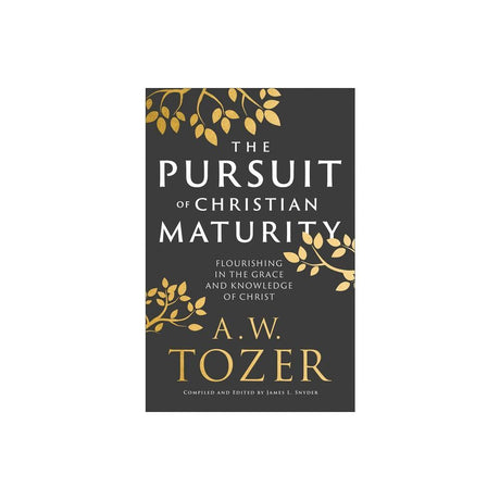 The Pursuit of Christian Maturity is a compelling book authored by A W Tozer and James L Snyder, available in a convenient paperback format. This book delves into the journey of spiritual growth and maturity, offering valuable insights and guidance for th