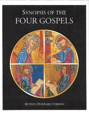 This is the English portion of the Greek-English Synopsis- Quattuor Evangeliorum. Revised Standard Version. UBS, New York. Revised Printing 1985. It is an authoritative and best-selling resource among Biblical scholars, seminarians and translators worldwi