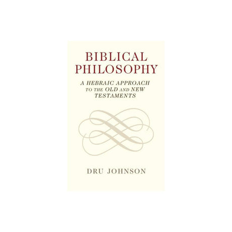 Biblical Philosophy by Dru Johnson is a thought-provoking book that delves into the intersection of philosophy and biblical teachings. This paperback edition offers readers a comprehensive exploration of how ancient philosophical ideas can inform our unde