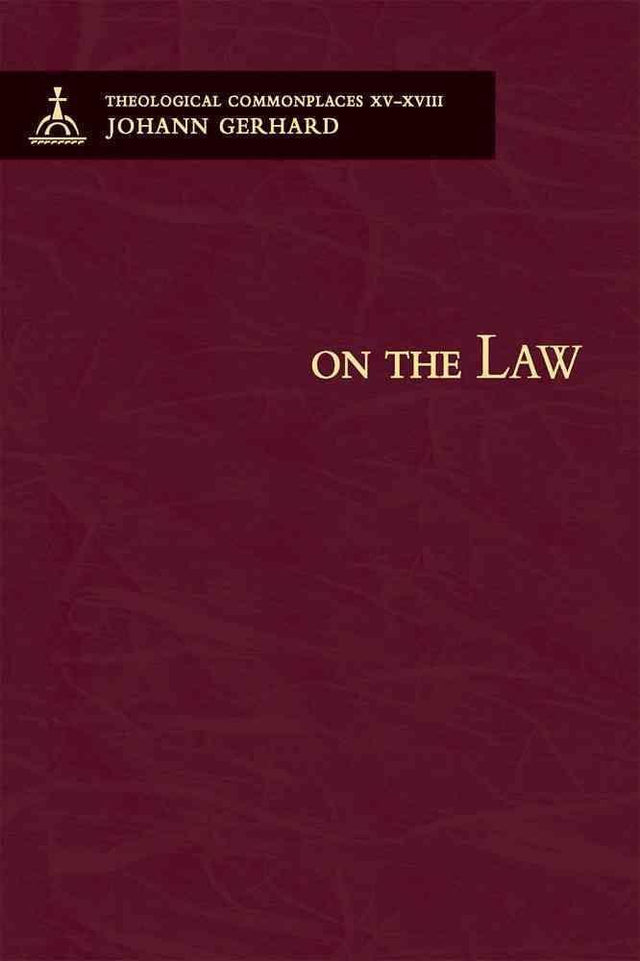 On the Law is a book that delves into theological commonplaces, specifically focusing on the Law of God. Authored by Johann Gerhard, this hardcover edition provides in-depth insights and analysis on the subject. Ideal for those interested in theological s