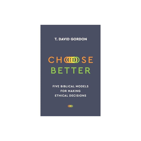 Choose Better by T David Gordon is a compelling book available in paperback format. Dive into this media category gem to explore insightful content that can help you make better choices in various aspects of your life.