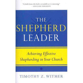 The Shepherd Leader: Achieving Effective Shepherding in Your Church by Timothy Z Witmer is a must-read book for anyone involved in church leadership. This insightful guide provides practical advice and strategies for achieving effective shepherding in you