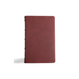 CSB Single-Column Personal Size Bible, Holman Handcrafted Collection