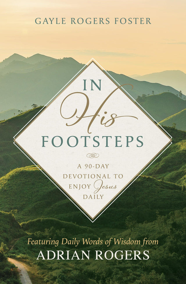 In His Footsteps: A 90-Day Devotional to Enjoy Jesus Daily is a spiritually enriching book by Adrian Rogers. This devotional is designed to help readers connect with Jesus on a daily basis over a period of 90 days, featuring insightful words of wisdom and