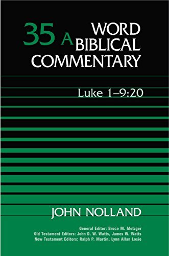The Word Biblical Commentary delivers the best in biblical scholarship. This series emphasizes a thorough analysis of textual, linguistic, structural, and theological evidence with an insight into the meanings of the text in the framework of biblical theo