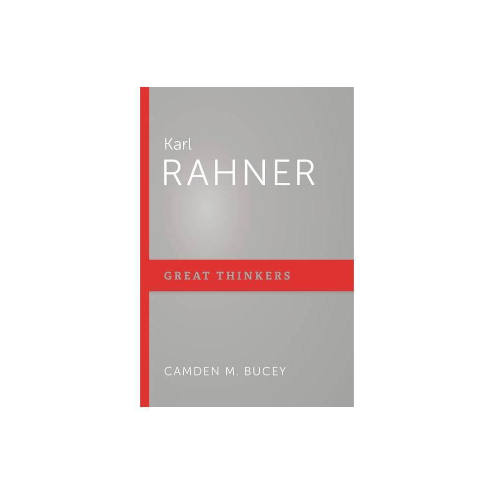 Karl Rahner by Camden M Bucey is a part of the Great Thinkers series, offering insightful analysis and perspectives on the renowned theologian. This paperback book provides a comprehensive exploration of Rahner's philosophical and theological ideas, makin