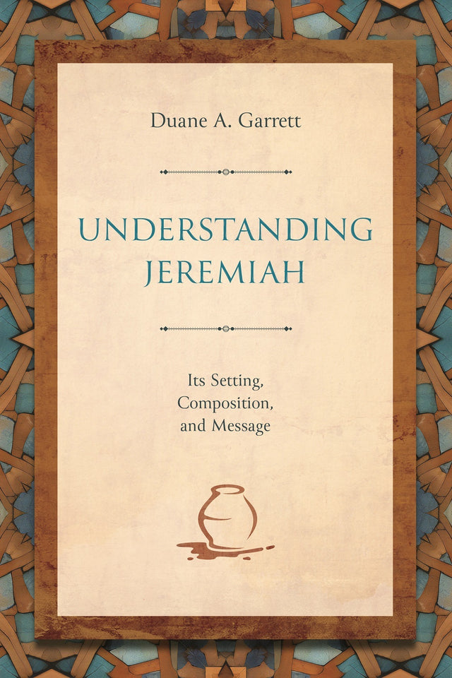 Understanding Jeremiah by Duane A Garrett is a comprehensive paperback book that delves into the profound insights of the biblical text. With scholarly analysis and clear explanations, this book offers readers a deep understanding of the book of Jeremiah.