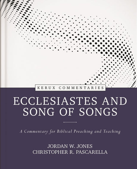 Ecclesiastes and Song of Songs by Jordan W Jones & Chris Pascarella is a beautifully bound hardcover book that explores the profound themes within these biblical texts. Dive into the wisdom and poetic beauty of Ecclesiastes and Song of Songs through the i