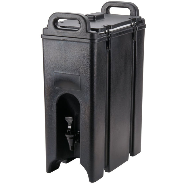 Each cambro serves about 60-65 eight ounce cups of coffee.