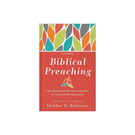 Biblical Preaching - 4th Edition by Haddon W Robinson is a comprehensive guide for individuals interested in honing their preaching skills. This hardcover book delves into the art and practice of biblical preaching, offering valuable insights and techniqu