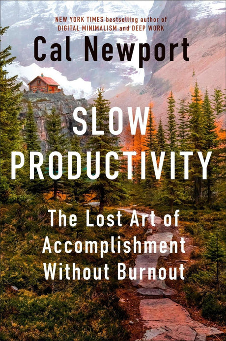 Slow Productivity by Cal Newport is a thought-provoking book that explores the concept of slowing down to increase productivity. In this hardcover edition, Newport shares valuable insights and strategies for achieving more by doing less. Whether you're fe