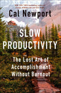 Slow Productivity by Cal Newport is a thought-provoking book that explores the concept of slowing down to increase productivity. In this hardcover edition, Newport shares valuable insights and strategies for achieving more by doing less. Whether you're fe
