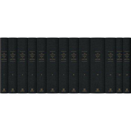 The Collected Works of John Piper is a comprehensive 13-volume set of his writings in hardcover format. This collection features a wide range of insights and perspectives from the renowned author John Piper, making it a valuable addition to any book colle