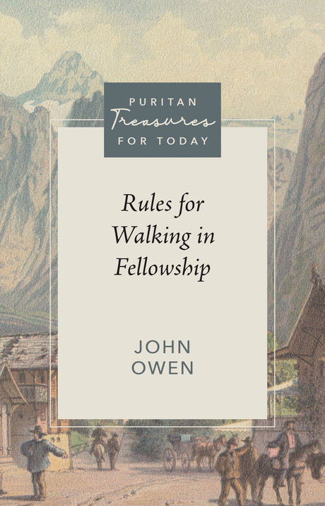Rules for Walking in Fellowship by John Owen is a valuable addition to the Puritan Treasures for Today series. This paperback book provides timeless insights on the importance of fellowship and offers practical guidelines for believers. With John Owen as 