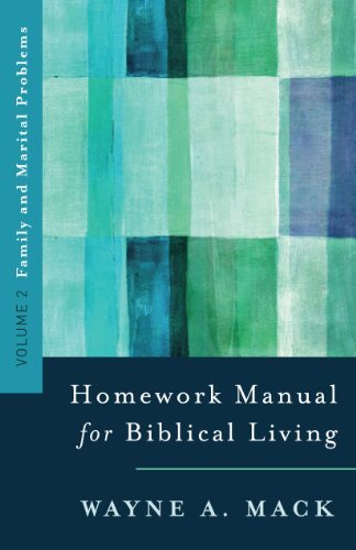 Volume 1 deals with personal and interpersonal problems in over thirty categories such as anger, blame shifting, communication, dating, finances, obesity, pride, sexual problems, sleep, suffering, thought patterns, and work. Dr. Mack presents a wealth of 