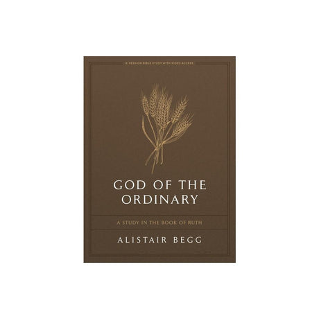 God of the Ordinary is a Bible study book written by Alistair Begg, available in a convenient paperback format. This book includes video access to enhance your study experience, making it ideal for individuals looking to deepen their understanding of the 