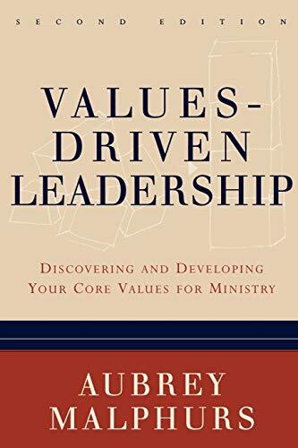 Discovering and Developing Your Core Values for Ministry

This book is a pioneering work designed to help church and parachurch leaders understand the cutting-edge concept of identifying and refining organizational core values.
