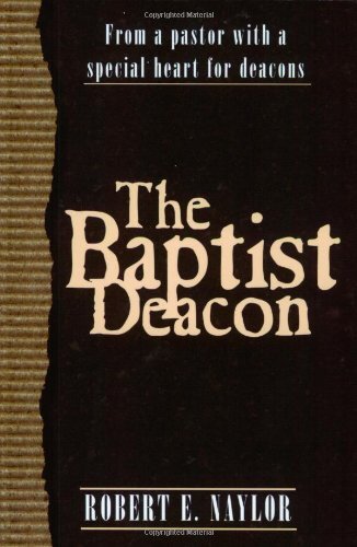 This book comes straight from the heart of a pastor who has had deacons for breakfast, dinner, and supper for as long as he can remember. The son of a Baptist minister, Dr. Naylor was influenced from childhood by men in this noble office of divine origin.