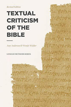 Revised Edition

Textual Criticism of the Bible provides a starting point for the study of both Old and New Testament textual criticism. In this book, you will be introduced to the world of biblical manuscripts and learn how scholars analyze and evaluate 