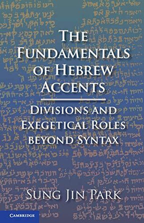 Divisions and Exegetical Roles beyond Syntax

This book is designed to serve as a textbook for intermediate Hebrew students and above. Sung Jin Park presents the fundamental features of the Tiberian Hebrew accents, focusing on their divisions and exegetic