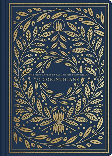 ESV Illuminated Scripture Journal: 1 Corinthians pairs the entirety of the book of 1 Corinthians with a lightly dotted blank page opposite each page of Bible text and hand-lettered illustrations interspersed throughout--providing space to creatively engag