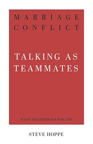 Talking as Teammates

How we communicate with one another matters‚ especially in a marriage. Even if we aren't actively trying to cut down our spouses with our words, we can create friction and misunderstandings that hinder our unity and mutual growth. Th