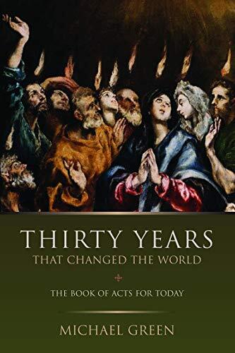 The Book Acts for Today

Green opens up the gripping story of the Book of Acts, highlighting the astonishing, volcanic eruption of faith found there and comparing it to the often halfhearted Christianity of the modern Western world.