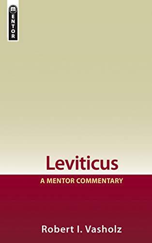A Mentor Commentary

Although the practices in Leviticus may seem mysterious to the modern world, there are fundamental elements that are both universal and relevant to the contemporary scene. This is a Bible book which you will be rewarded by your study 