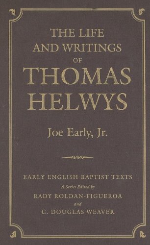 This is a compilation of all of Thomas Helwys' writings to honor his 400th birthday in 2009, translated from Latin or modern English. The first permanent Baptist and founder of the First Baptist church in England, Thomas Helwys helped develop Baptist theo
