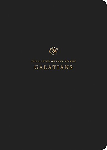 ESV Scripture Journal: Galatians positions the full text of Galatians opposite lightly lined blank pages for recording notes and prayers--great for personal Bible reading and reflection, group studies, or sermon notes.