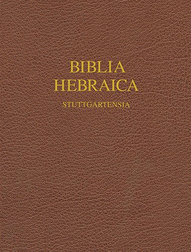 Biblia Hebraica Stuttgartensia (BHS) is known to be the definitive edition of the Hebrew Bible. It is widely regarded as a reliable edition of the Hebrew and Aramaic scriptures and is the most widely used original-language edition among scholars. It is a 