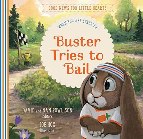 When You Are Stressed

This colorful, beautifully illustrated children's book invites children ages three through eight into Buster Bunny's world to learn alongside him how to bring his worries and stress to Jesus. Buster loves racing, but the more he thi