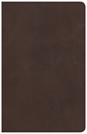 The CSB Large Print Personal Size Reference Bible features large, easy-to-read 11.25-point type in a convenient trim size that is perfect for devotional reading, personal study, or use at church. The giant-print type also makes this Bible an ideal choice 