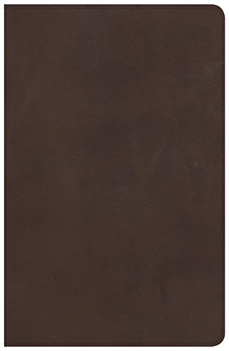 The CSB Large Print Personal Size Reference Bible features large, easy-to-read 11.25-point type in a convenient trim size that is perfect for devotional reading, personal study, or use at church. The giant-print type also makes this Bible an ideal choice 