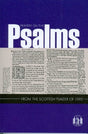 From the Scottish Psalter, 1595

The Scottish Psalter of 1595 was unique in that it contained a series of prayers on the Psalms, summarizing each Psalm. They are presented here in slightly updated form. --from publisher description