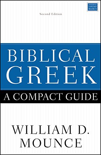 Updated Edition

Biblical Greek: A Compact Guide, Second Edition is a handy, at-a-glance reference for students, pastors, and teachers. It offers with summaries of Greek grammar, paradigms, a lexicon, and more. This edition has been updated to correspond 