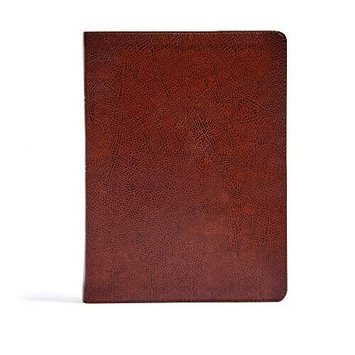 The CSB Verse-by-Verse Reference Bible features an easy-to-read verse-by-verse layout displaying each verse on its own line. Intentionally designed pages include red bold and indented verse numbers to make each verse easy-to-find on the page, wide margins