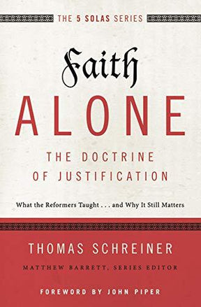 What the Reformers Taught... and Why It Still Matters

Faith Alone---The Doctrine of Justification is part of the Five Solas Series, offering readers a look back to the five rallying cries of the Reformation---the five solas---while seeking to apply them 