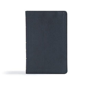 The CSB Ultrathin Reference Bible is easy-to-carry and easy-to-read, featuring a robust center-column, cross-reference system, 8.5-point type, and an ultrathin design which slips easily into a purse, briefcase, or backpack. As America’s oldest Bible Publi