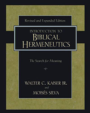 The Search for Meaning

Since its publication in 1994, An Introduction to Biblical Hermeneutics has become a standard text for a generation of students, pastors, and serious lay readers. This second edition has been substantially updated and expanded, all