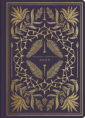 ESV Illuminated Scripture Journal: John pairs the entirety of the book of John with a lightly dotted blank page opposite each page of Bible text and hand-lettered illustrations interspersed throughout--providing space to creatively engage with and reflect