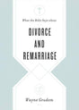 Biblical scholar Wayne Grudem offers thought-provoking analysis of what the Bible says--and doesn't say--about divorce, bringing much needed clarity to the discussion and guidance to those stuck at a crossroads.