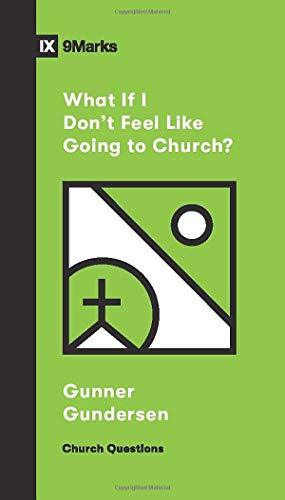 This booklet motivates Christians to go to church even when they feel like it will be unsatisfying, unhelpful, or just plain awkward by helping them rediscover the power of being present at their church's gathering. Part of the Church Questions series.