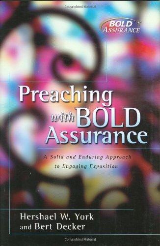 A Solid and Enduring Approach to Engaging Exposition

Brings the Bold Assurance concept to the pulpit, giving preachers a practical tool to help them use their minds, mouths, and beings to communicate effectively.