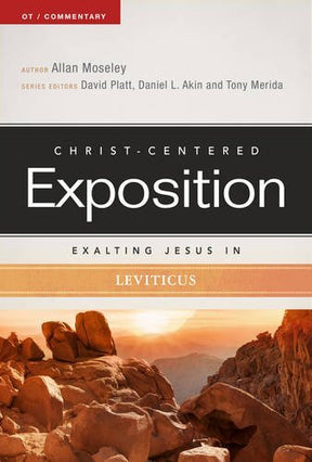 Exalting Jesus in Leviticus is part of the Christ-Centered Exposition Commentary series. This series affirms that the Bible is a Christ-centered book, containing a unified story of redemptive history of which Jesus is the hero. It's presented as sermons, 