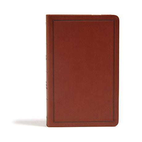 The KJV Deluxe Gift Bible is available in a wide variety of LeatherTouch cover colors and is printed on higher quality paper with a more durable binding than most gift Bibles. This Bible makes the perfect gift or achievement award for church or school pro