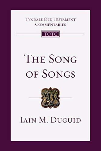 An Introduction and Commentary

Iain Duguid's Tyndale Old Testament Commentary explains how the Song of Songs is designed to show us an idealized picture of married love. It also convicts us of how far short of this perfection we fall, both as humans and 
