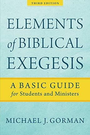 A Basic Guide for Students and Ministers

World-renowned scholar Michael Gorman presents a straightforward approach to the complex task of biblical exegesis. This third edition of Gorman's widely used and trusted textbook (over 60,000 copies sold) has bee