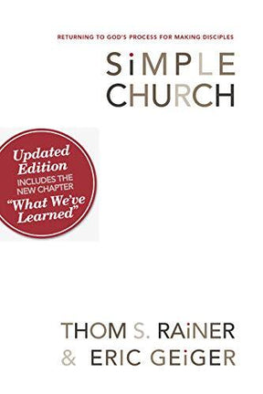 Returning to God's Process for Making Disciples

Now in paperback, muti-awarded national hit Simple Church shares a clear message from case studies of 400 North American congregations: Church is done best when it's kept simple.